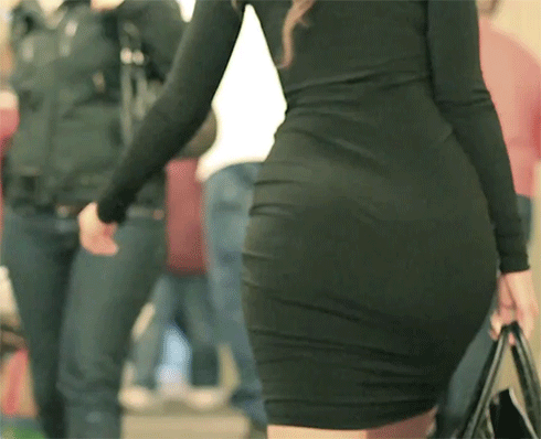 Babes in Black: Sexy Bum Shots and More picture 1 of 1