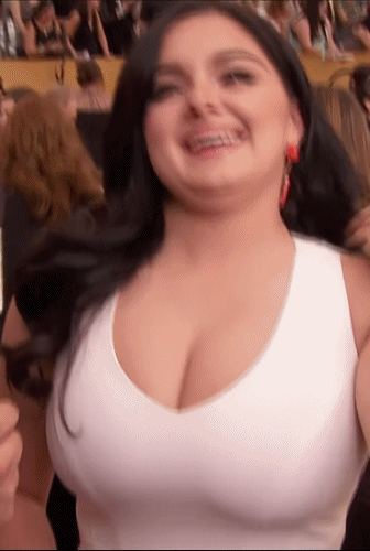 Big Tits Celebrity Smiling for the Camera picture 1 of 1