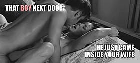 Cuckold Captions: Next Door Neighbor Fucking Inside'