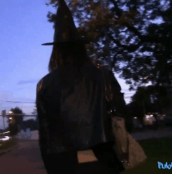 Walking the streets in a witch's hat: A non-nude, erotic adventure picture 1 of 1