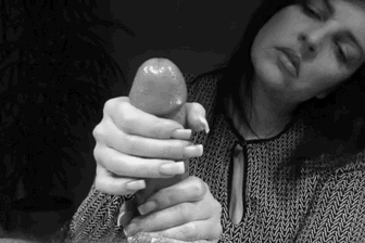 Amateur Babes Handjob: A Real Penis picture 1 of 1