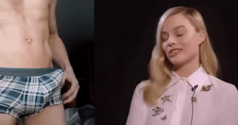 Margot Robbie's Cumshot: A XXX Celebrity Masturbation Scene picture 1 of 1