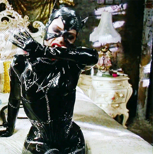 Michelle Pfeiffer's Catwoman in a Latex Catsuit: A Sexy Batman Fan's Dream Come True picture 1 of 1