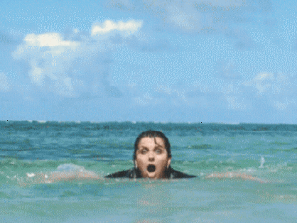Big Tits Swimming in the Ocean picture 1 of 1