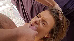 Cumshot Sister Facial: Family Fun'