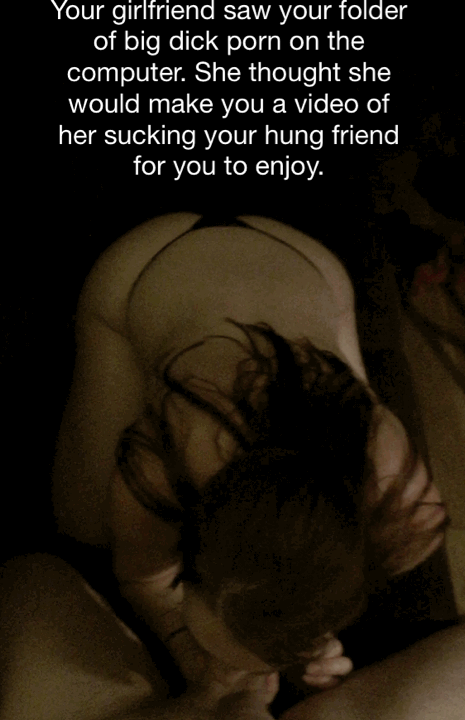 Amateur wife with a nice ass getting her big dick sucked by her husband. picture 1 of 1