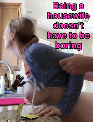 Cheating Hotwife Sharing: A Steamy Affair in the Kitchen picture 1 of 1