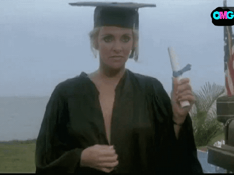 Sexy Babes Flashing Their College Graduation Gowns picture 1 of 1
