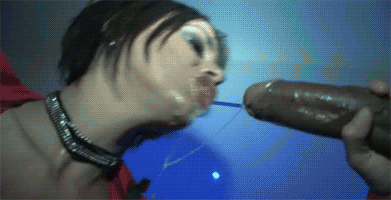 Blowjob from a Brunette: Sucking a Big Dick picture 1 of 1