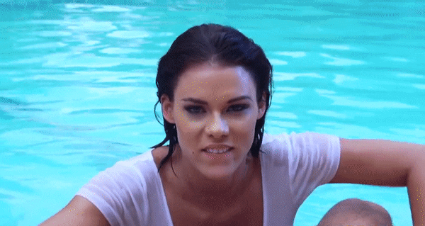 Peta's Poolside Blowjob: A Sizzling Hot Pornstar Sucking You Dry picture 1 of 1