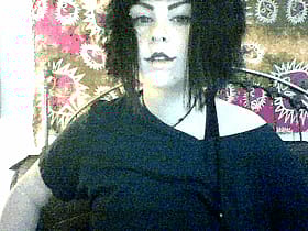 Goth Chick Gets Naughty: Amateur, Non-Nude, Erotic Fun'