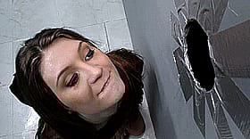 Babes Giving BBC Blowjobs in the Glory Hole'