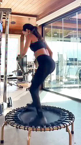 Brunette Celebrity Ass Workout: Get Fit with the Latina Sensation!'