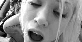 Blonde Daddy's Girl Giving a Sizzling Blowjob'
