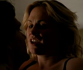 Anna Paquin's Blonde Face: Celebrity Non-Nude Erotic Moment'