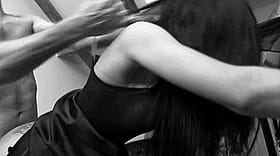 Rough Sex with a Black Dress'