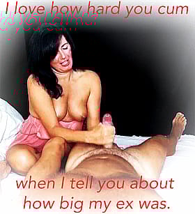 I Love How Hard You Cum: When I Tell You About How Big My Ex Was'