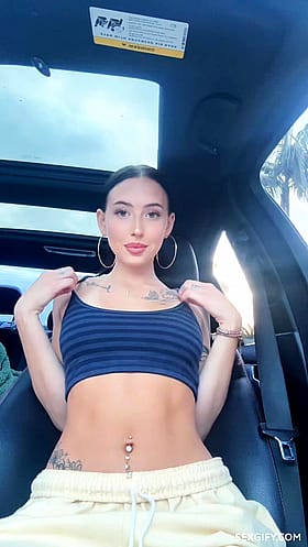 Would You Hold These Tits in Public? OnlyFans Teen Shows Off Her Boobs