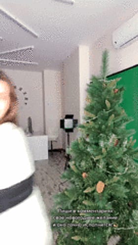 Brunette Cute's Erotic Christmas Tree Adventure'