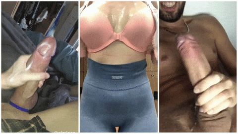 Big Tits, Cumshots, Handjob, Masturbation, Penis, Split: Three Images of Sexy Women picture 1 of 1