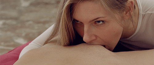 Blonde Lesbian Eating Pussy picture 1 of 1