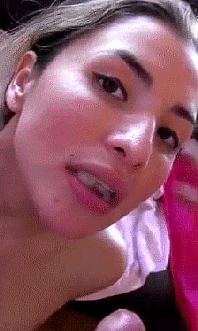 Amateur Cum Swallow GIF Porn: A POV Experience'