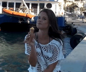 Ice Cream in the Sun: A Sweet, Non-Nude Experience picture 1 of 1