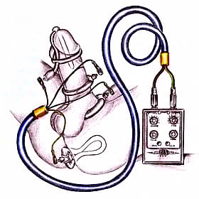 BDSM Masturbation Toy Drawing: A Dirty, Kinky, and Sexy Artwork'