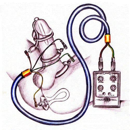 BDSM Masturbation Toy Drawing: A Dirty, Kinky, and Sexy Artwork picture 1 of 1