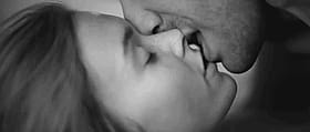 Kissing the girl: A hot and steamy moment'