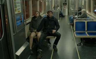 Pussyfingering in Public: A Clothed Erotic Subway Experience picture 1 of 1