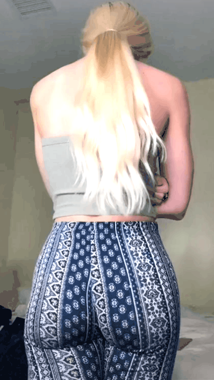 Shaking Ass in Yoga Pants: A Non-Nude Erotic Experience picture 1 of 1