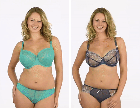 Lingerie Lust: Two Hot Chicks in Blue and Blue Lingerie picture 1 of 1