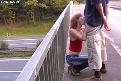 Blowjob on the Bridge: A Public Sex Adventure picture 1 of 1