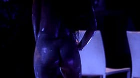 Sexy Stage Strip Show: Naked Nympho Navigates Nasty Niche'