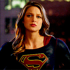 Blonde Supergirl Pornstar Melissa Benoist in a Superhero Costume'