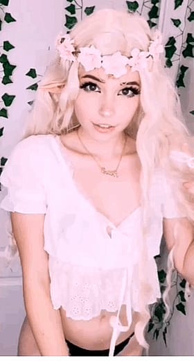 Belle Delphine's Blonde Teen Boobs'