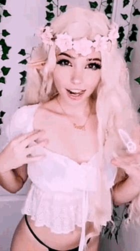 Belle Delphine's Non-Nude Squeeze: Tape Yourself!'