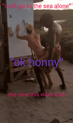 She send this video looser: Cuckold'