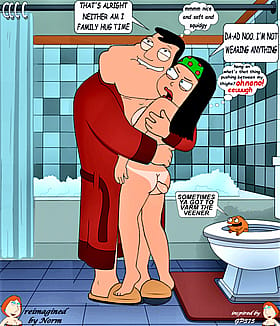 Toons Gone Wild: Cartoon Couple's Steamy Shower Scene'