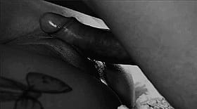 Black & White Erotic Penetration: Pussy Pounding'