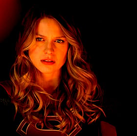 Blonde Celebrity Supergirl in Seductive DC Comics Costume'