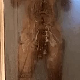 Amateur Big Dick Selfshot Shower Solo Male'