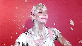 Wam Messy Slime Fetish: Woman Covered in Gunge'