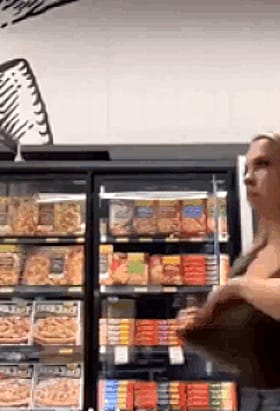 Big Tits in the Pizza Aisle: A Public Sex Adventure'