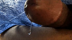 Dripping Penis Precum: A Slick, Wet Experience'