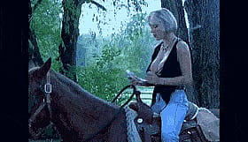 Blonde Babes Riding Horses: Big Tits and Non-Nude Fun'