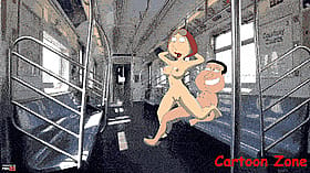 Lois Griffin Gets Naked on the Subway: Cartoon Porn at Its Finest'