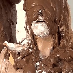 Chocolate Fetish: Messy Face and Gunge'