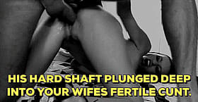 Babes Love Hardcore Pussy Plunger: Your Wives Fertilizer'